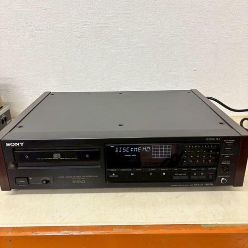 Sony cdp 557esd serie - sony, es