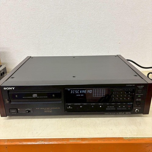Sony cdp 557esd - sony, es